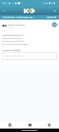 Karmak Mobile Service Screen 2