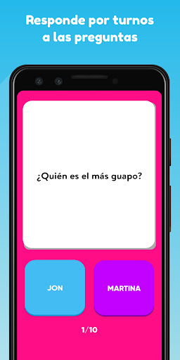 Vista previa de la aplicación