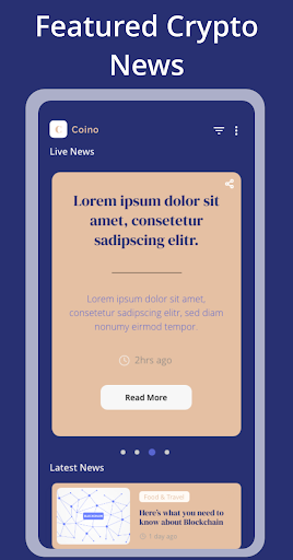 Coinio: Crypto News Screen 2