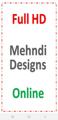 Android application HD Mehndi Designs (Online) screenshort