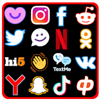 All Social Media  Social Networks Apps- Universal