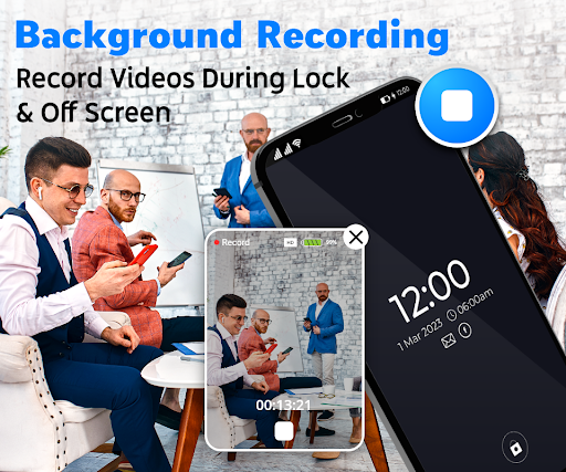 Background Video Recorder Screenshot 1 - AppWisp.com