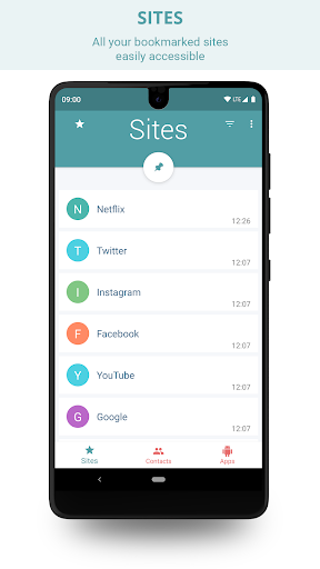 Android application Bookman - bookmark manager screenshort