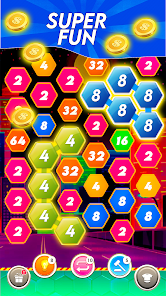 Screenshot 7 Hexagon Link Hexa Puzzle Game android