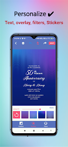 Invitation Card Maker Pro screenshot