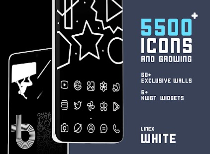 LineX White Icon Pack Screenshot