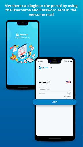 Android application ExpaTPA screenshort