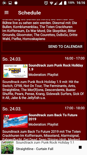 Punkrockers Radio Screen 3