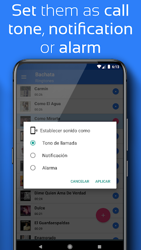 Ringtones Bachata Music Screen 3
