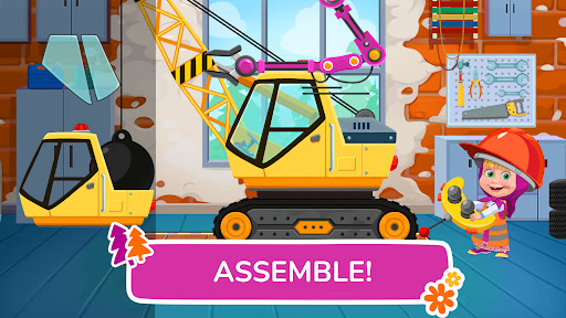 Masha and the Bear truck games