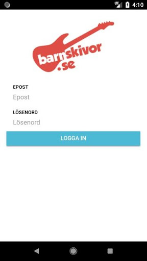Android application Barnens App screenshort