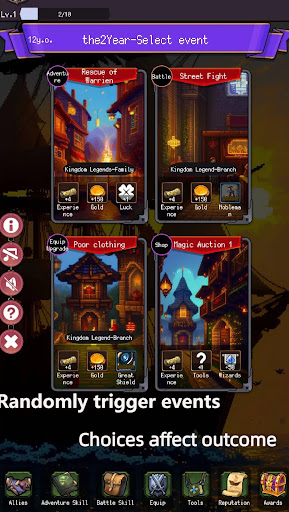 Brave Life Simulator：RPG Game Screen 2