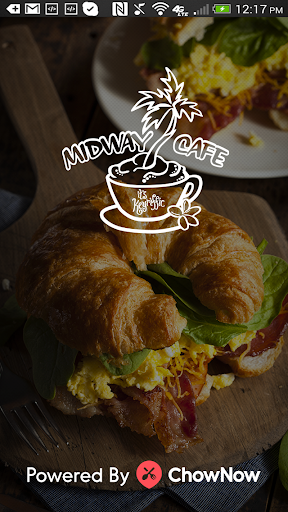 Android application Midway Cafe and Coffee Bar screenshort