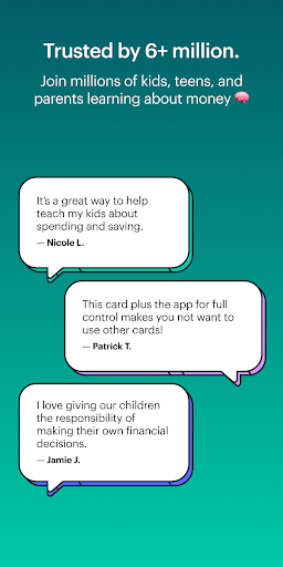 Screenshot of Greenlight Kids & Teen Banking