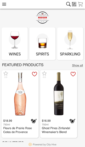 Madison Wine & Spirits Screen 2