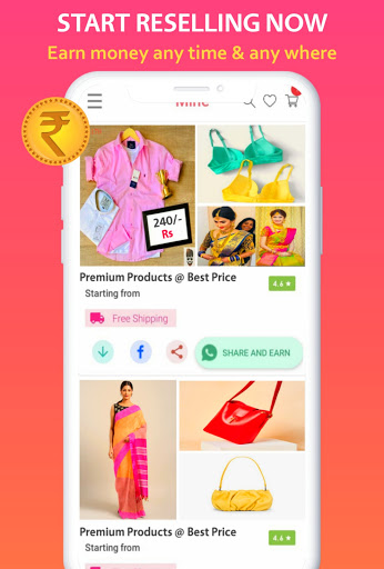Reselling App : Work From Home Screen 3