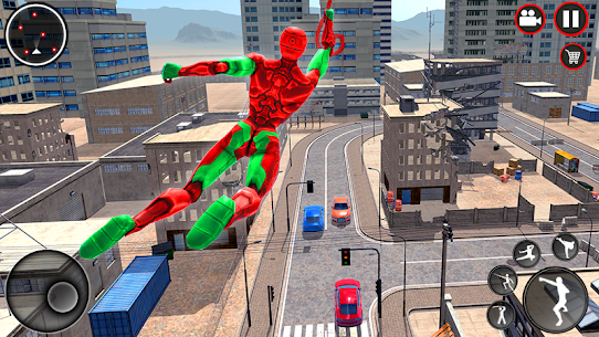 Mutant Spider Rope Hero : Flying Robot Hro Game 1