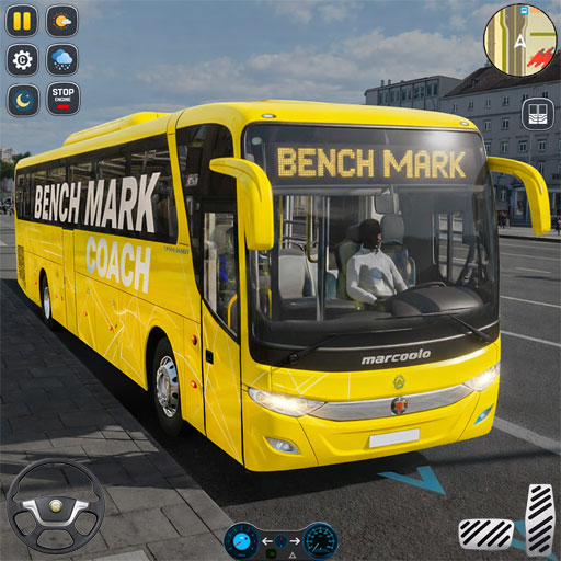 US Bus Game Sim Coach Driving