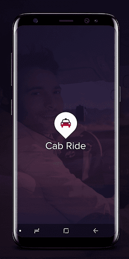 Android application Cab Ride Driver screenshort