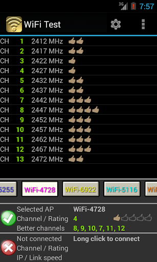 WiFi Test Screen 2
