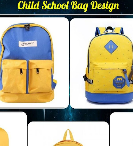 Child School Bag Design