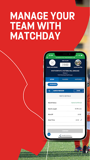 Android application Matchday by England Football screenshort