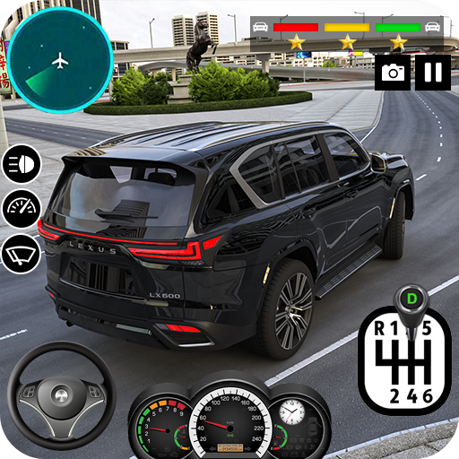Luxury Car Driving School Game