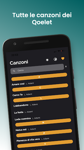 Android application Qoelet screenshort