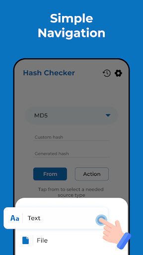 Simple Hash Checker Screen 3