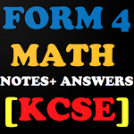 Cover Image of Download Form 4 Math Notes + Answers  APK