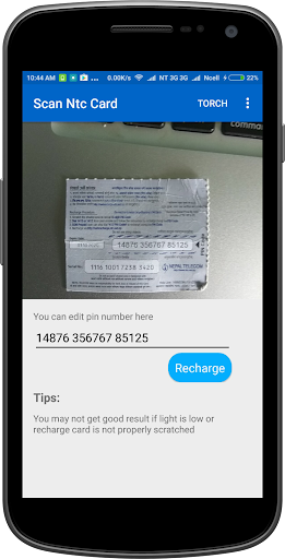 Recharge Scanner for NTC/Ncell screenshot 5