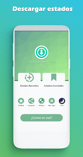 Android application Descargar Estados - Status screenshort