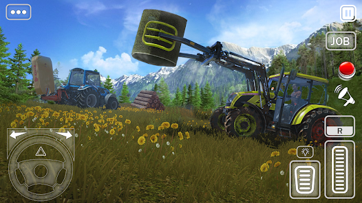 Captura de Pantalla 8 juegos de tractores granjeros android