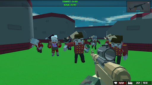 Blocky Gun Warfare Zombie 15 screenshots 1