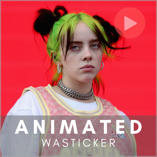 Billie Eilish GIF WASticker Download on Windows