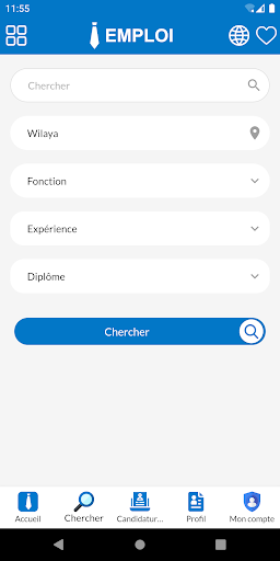 EmploiAZ Screen 2