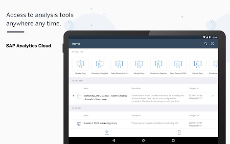 Screenshot 4 SAP Analytics Cloud android