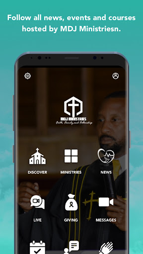Android application MDJ Ministries screenshort
