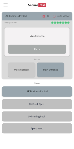 Android application SecurePass screenshort