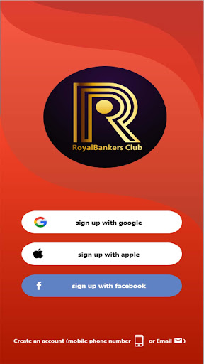 Android application Royal Club screenshort