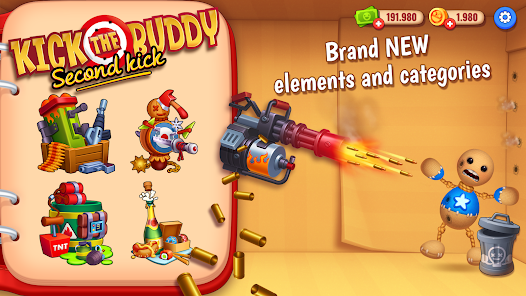 Kick the Buddy Second Kick v1.14.1457 MOD APK (Unlimited Money/Gems) Gallery 6