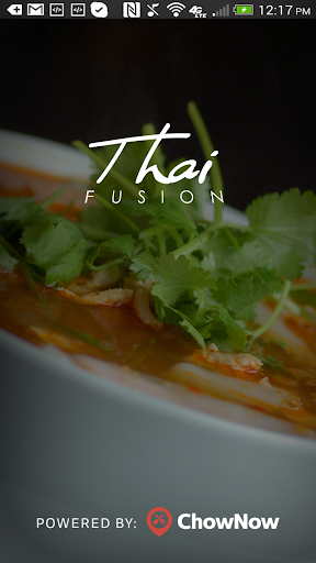 Android application Thai Fusion Restaurant screenshort