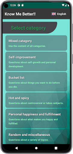 Know Me Better Screen 2