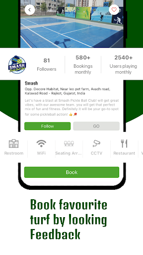 Bookforsport Screen 3