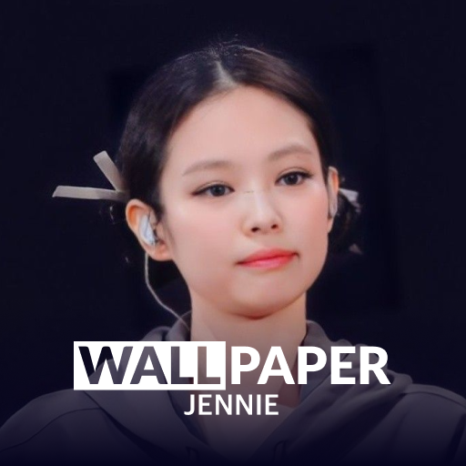 JENNIE (BLACKPINK) Wallpaper logo