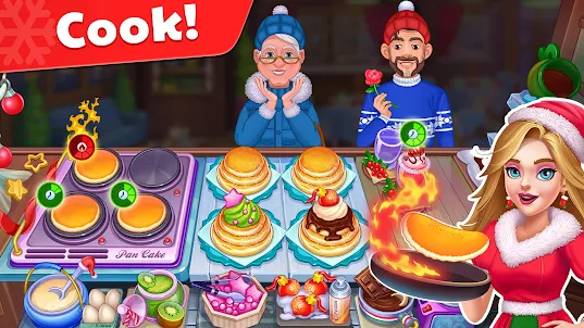 Christmas Kitchen Cooking Game