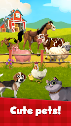 Happy Town Farm: Farming Games