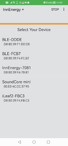 Android application InnEnergy+ screenshort