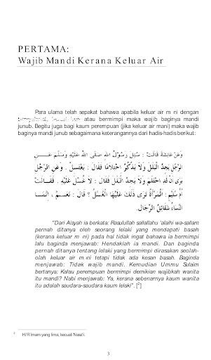 Mencontohi Mandi Junub Rasul Screen 2