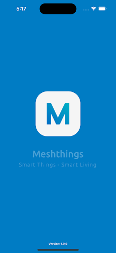 Android application MeshThings screenshort